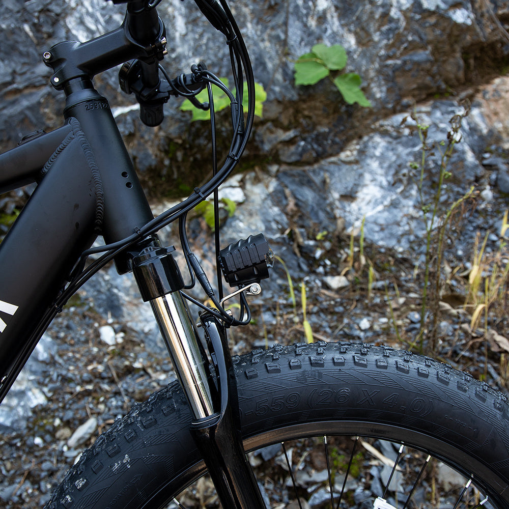 Professional Electric Bike for Adults, 26 X 4.0 Inches Fat Tire Electric Mountain Bicycle, 1000W Motor 48V 15Ah E-bike For Trail Riding, Excursion and Commute, UL And GCC Certified