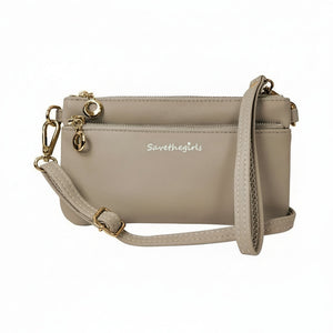 Hot Trend Vault Bella RFID crossbody purse with smartphone access and RFID blocking, featuring a sleek, compact design.