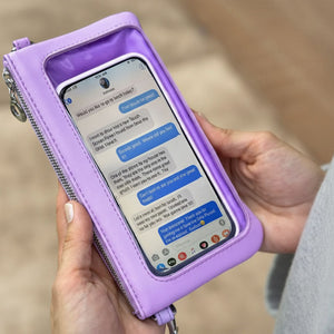 Hot Trend Vault Bella RFID crossbody purse with smartphone access, featuring RFID blocking for secure, stylish everyday use.