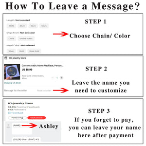 Personalized Crystal Name Necklace Custom Iced Letters Pendant Zirconia Necklace For Women Commemorat Birthday Gift Jewelry BFF