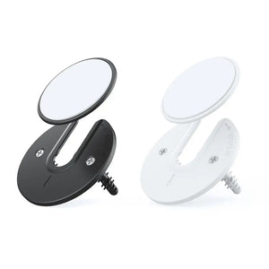Hot Trend Vault iPad wall mount holder for home and office, showing two sleek, secure mounts attached to a wall for organization.