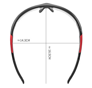 ROCKBROS Cycling Outdoor Bike Photochromatic Glasses Sport Bicycle Sunglasses Goggles Myopia Frame Protection Eyewear
