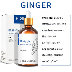 Hot Trend Vault HIQILI essential oil blend in a 100ml calming diffuser with spa fans, ideal for relaxing aromatherapy.