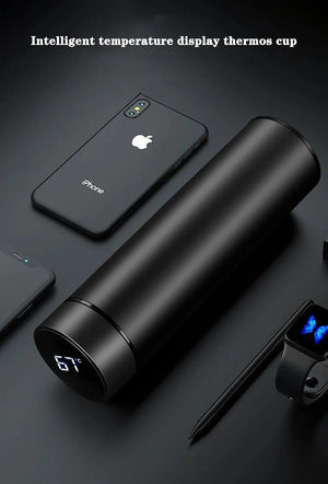 Smart Insulation Cup Male and Female Student Portable Water Cup Creative Mass Simple Temperature Tea Cup