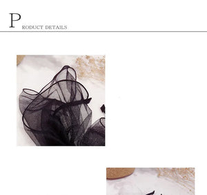 1PC Sweet Beauty Bow BarretteHair Band For Woman Girls Yarn Multi-layer Bezel Hair Accessories Fashion New Bow Hairpin Hair Hoop