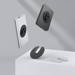 Hot Trend Vault iPad wall mount holder 2-pack for home and office organization, showing sleek design on wall surface.