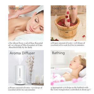 100ML Sandalwood Pure Natural Essential Oil Diffuser Lavender Jasmine Eucalyptus Frankincense Mint Orange Lemon Ylang Aroma Oil