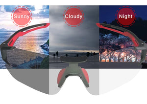 ROCKBROS Cycling Outdoor Bike Photochromatic Glasses Sport Bicycle Sunglasses Goggles Myopia Frame Protection Eyewear