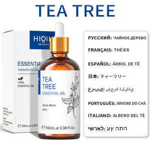 Hot Trend Vault HIQILI Essential Oil Blend 100ml calming diffuser with spa fans, designed for relaxing aromatherapy.