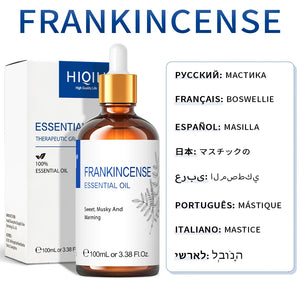 Hot Trend Vault HIQILI essential oil blend for calming diffuser, 100ml spa fans with aromatic oil in a sleek bottle