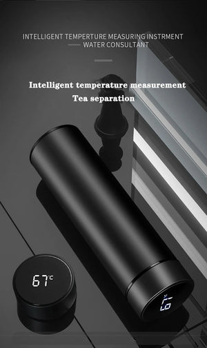 Smart Insulation Cup Male and Female Student Portable Water Cup Creative Mass Simple Temperature Tea Cup