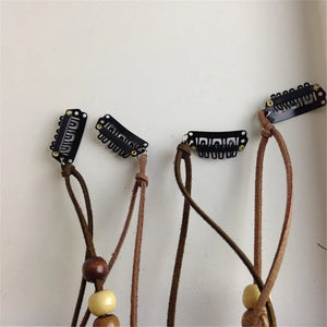 1 Pc New Women Girls Headdress Hair Ornaments BB Clip Feathers Indian Style Feather Hair Tassel Hair Piece Accessories Barrettes