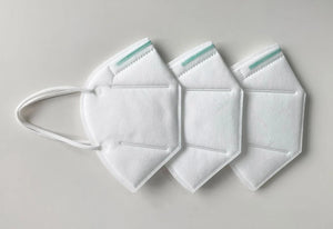 Hot Trend Vault POWECOM KN95 face masks, 10-pack, premium non-disposable masks for adults with CE GB2626 certification, shown in image.