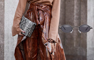 Stylish Sorvino Skinny Steampunk sunglasses for women by Hot Trend Vault, featuring a unique steampunk design and sleek frames.