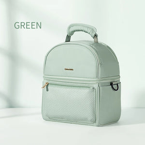 Sunveno Tin Foil Insulation Bag with EPP Box Preservation Bag Waterproof Lunch Bags Picnic Bag Insulation Thermal Bag