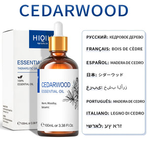 Hot Trend Vault HIQILI essential oil blend in a 100ml calming diffuser with spa fans, ideal for relaxing aromatherapy sessions.