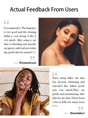 AILKE Whitening Skin Care Set Women Brightening Glutathione