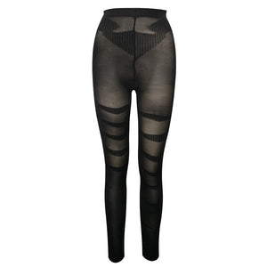 Hot Trend Vault Miss Moly anti-cellulite leggings for women, showing thigh sculpting and waist shaping features.