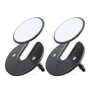 Hot Trend Vault iPad wall mount holder 2-pack for home and office organization, showing sleek mounts attached to wall with iPads.