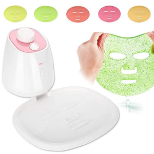 VamsLuna DIY facial mask maker by Hot Trend Vault, automatic moisturizer and collagen skin rejuvenation device with a sleek design.
