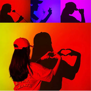 LED Sunset Lamp Nightlights USB Projector Birthday Party Decoration Mood Lights For Bedroom Living Room Wall Photography