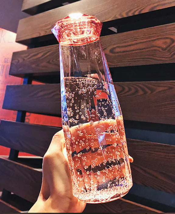 Crystal Diamond Couple Cups - Colorful Sports Water Bottle