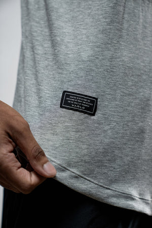 Men's breathable moisture-wicking Terra Bamboo Tee in ashline, odor-resistant shirt by Hot Trend Vault.