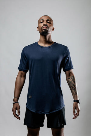 Men's Deepline Blue Bamboo Comfort Shirt from Hot Trend Vault, featuring a relaxed fit and soft, breathable fabric.