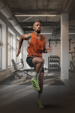 Men's Terra Recovery Tank Top in Sunfire Clay by Hot Trend Vault, designed for everyday movement and recovery.