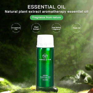 Hot Trend Vault Namaste 100ml pure plant essential oil air freshener bottle with botanical design for hotels and homes