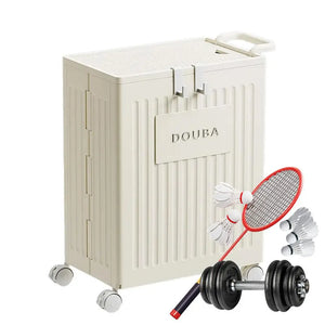 Hot Trend Vault yoga mat storage with wheels, folding organizer designed for yogis to keep mats neat and portable.