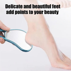 Hot Trend Vault Nano Glass Pedicure Foot File for callus removal, designed for home spa pedicure and foot care.