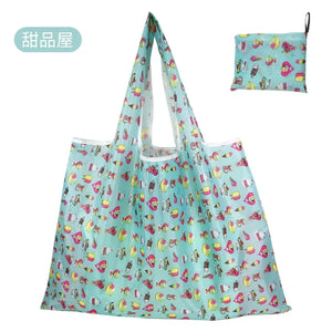 Hot Trend Vault eTyaC reusable foldable shopping bag, large eco-friendly tote with sturdy washable design, perfect for women.