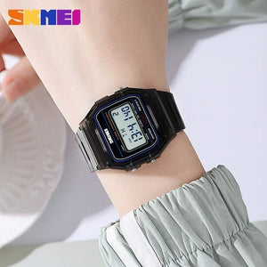 SKMEI 2056 waterproof unisex digital countdown watch with date display, designed for men and women, from Hot Trend Vault.
