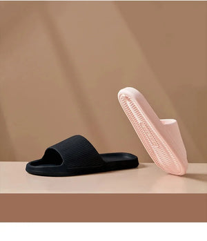 Soft Sole Massage Shower Shoes for Women Men Couples Waterproof Non-slip Home Leisure Fashion Bathroom Slippers
