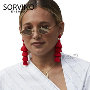 Hot Trend Vault Sorvino Skinny Steampunk sunglasses for women with stylish metal frames and dark tinted lenses.