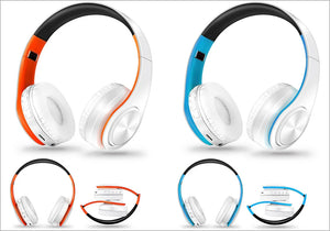 2026 Wireless Bluetooth Stereo Headset Upgrading Sports Overhead Earphone with Mic for Smart Phone TV PC Tablet - Music