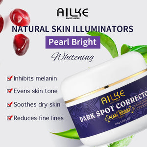 Hot Trend Vault AILKE Whitening Skin Care Set for all skin types, featuring products to reduce dark spots and brighten skin.
