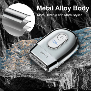 Hot Trend Vault Cosoul men's shaver with triple blades, fast charging, and travel lock for a smooth, convenient grooming experience.