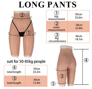 Hot Trend Vault drag queen silicone hip enhancer panties with padded buttock lift for crossdressers and cosplay costumes.