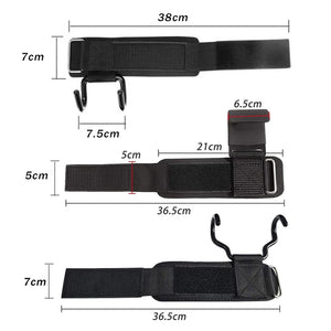 Hot Trend Vault LINGPENG weight lifting hook grips with wrist wraps, durable pro-grade fitness accessories for lifters.