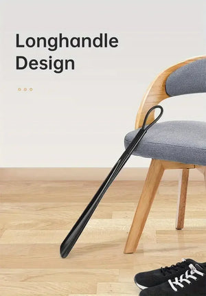 Hot Trend Vault plastic extra long flexible shoe horn for pregnant women, durable, easy to use, no bend, assists with shoe fitting.