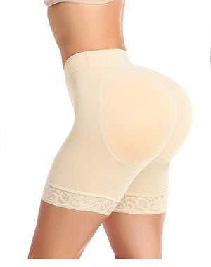 Hot Trend Vault Ilfioreemio butt lifter padded lace shapewear for women, showcasing the smooth, supportive design and intricate lace details.
