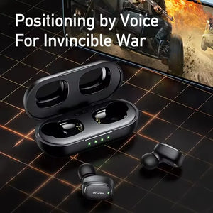 Awei T13 Pro Bluetooth 5.3 Earphone Wireless Bluetooth Headset In-Ear TWS Earbuds With Mic HiFi Bass Stereo Gaming Headphones