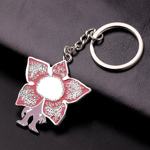 USA Sci-fi Thriller TV Series Demodog Keychain Metal Pendent Car Key Chain Keyring Jewelry Accessories Gifts For Men Women