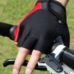 Half Finger Cycling Gloves Men Women Anti Slip Shock Breathable Summer Bicycle Gloves Fingerless Sports Gym Training Bike Gloves