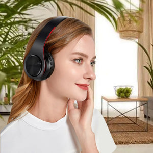 2026 Wireless Bluetooth Stereo Headset Upgrading Sports Overhead Earphone with Mic for Smart Phone TV PC Tablet - Music