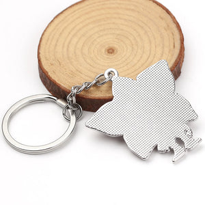 USA Sci-fi Thriller TV Series Demodog Keychain Metal Pendent Car Key Chain Keyring Jewelry Accessories Gifts For Men Women