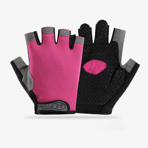 Gym Gloves Fitness Training Fingerless Men Women Bodybuilding Exercise Sports Gloves for Cycling Bicycle Anti Slip Breathable