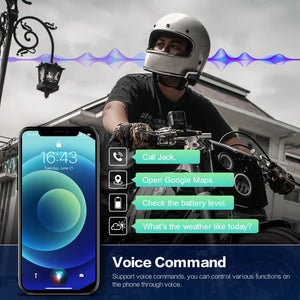 Hot Trend Vault Fodsports FX30C motorcycle Bluetooth headset with intercom and HiFi audio, shown in a sleek black design.